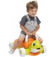 Chicco Walk&Ride Turtle Eco+, Primi Passi, Girello e Cavalcabile 2in1, Assemblaggio Semplice e Sicuro, 80% Plastica Riciclata, Confezione in Plastica Riciclata, Girelli, Cavalcabili, Bambini 9-36 Mesi